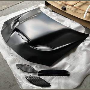<span class=keywords><strong>Cubierta</strong></span> de Motor Delantera de Aluminio Modificada para Chrysler 300 2011-2020, Estilo Hellcat, Compatible, Nuevo 68127958AB YX - Product Image 4