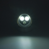 Lampe de nuit à capteur de mouvement PIR à piles lampe de sécurité sans fil pour la maison intérieur extérieur allée jardin voie