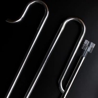 Tuyaux d'entrée et de sortie pour aquarium, en acier inoxydable 304, écologiques, filtre à eau Lily 120L