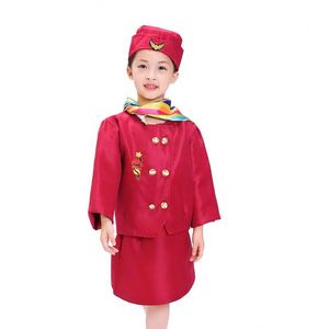 <span class=keywords><strong>Disfraz</strong></span> de fiesta de Carnaval para niños y niñas, <span class=keywords><strong>disfraz</strong></span> de <span class=keywords><strong>azafata</strong></span> de avión para Halloween, HCBC-023 - Product Image 6