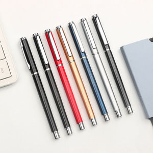 ปากกาลูกลื่นโลหะ JS1201 หัวกระสุน เครื่องเขียนสำนักงานแบบพกพา ใช้ทั่วไป - Product Image 2