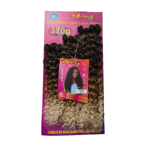 Fibra Sintética de Alta Temperatura para Trenzas Afro Bohemias, Rizos de Esponja, Ondas Oceánicas y Crochet para Tejer - Product Image 5