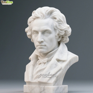 Hochwertige geschnitzte Marmor-Büste von <span class=keywords><strong>Beethoven</strong></span> - Product Image 5