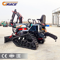 Grace Piccoli Tracteur Agricoli Multifunzione 35 Cv 50 Cv Mini Tracteur Su Cinghie Per L'agricoltura