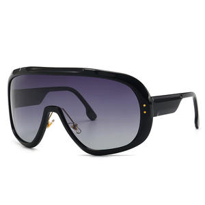 Nouvelles Lunettes de Soleil Vintage 2020 pour Hommes, Grand Cadre, Style Masque, Protection UV400, Lunettes de Soleil Surdimensionnées pour Femmes - Product Image 4