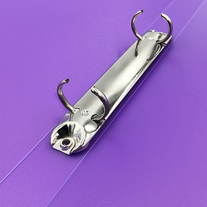 Carpeta de presupuesto de PP de tapa dura esmerilada multicolor, carpeta de archivos <span class=keywords><strong>A4</strong></span> con anillo de 2 agujeros, suministros escolares y de oficina - Product Image 2