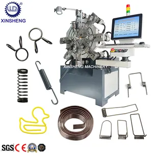 Máquina automática de conformação de mola CNC sem cames para fabricação de produção e dobra de fios