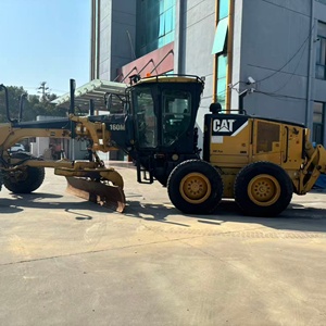 รถเกรดเดอร์ CAT 160M ปี 2021 รถก่อสร้างมือสอง พร้อม PLC เครื่องยนต์ เกียร์บ็อกซ์-18500 กก. - Product Image 1