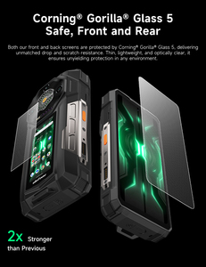 Ulefone Armor 33 Pro กล้องหลัง 3 ตัว 50MP กล้องมองกลางคืน 64MP ชาร์จเร็ว 66W แบตเตอรี่ 25500mAh หน้าจอคู่ 16GB 512GB 5G AI IP68 กันน้ำ โทรศัพท์มือถือที่ทนทาน - Product Image 5