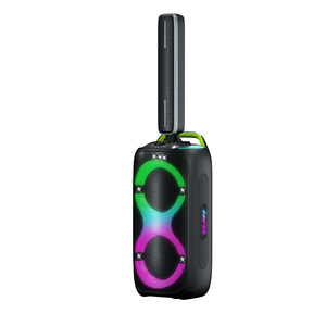 Sistema de Altavoces PA Profesional Activo <span class=keywords><strong>DASN</strong></span> MAX1150W de 8 Pulgadas, Subwoofer, para DJ, Fiestas, Escenarios, Interiores, Exteriores, Iglesias, Columna de Madera - Product Image 2