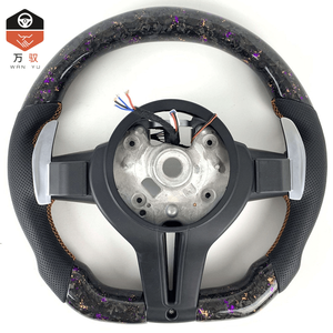Marquage rouge personnalisé avec bordure noire perforée F01 F06 F10 F11 F15 F20 F21 F22 F30 F31 F32 F36 M3 <span class=keywords><strong>M5</strong></span> M6 pour volant pour BMW - Product Image 2