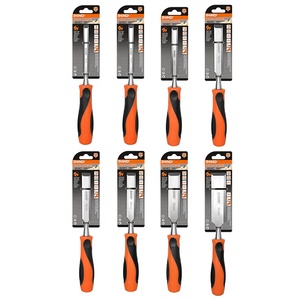 94607-94615 Impact Plastic <span class=keywords><strong>Handle</strong></span> High Hardness High Carbon Steel 6mm 8mm 10mm 12mm 16mm Wood Carving Tools <span class=keywords><strong>Chisel</strong></span> - Product Image 2