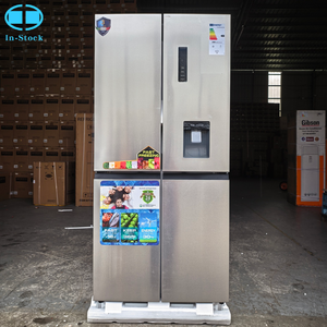 632L 4 Doors Cross Door Fridge Freezer No Frost Compressor Large Capacity French <b>Refrigerator</b> With Water Dispenser <b>Refrigerators</b> - Product Image 2