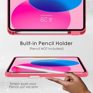 Coque pour iPad (A16) 11ème génération 2025 11 pouces et 10ème génération <span class=keywords><strong>2022</strong></span> 10.9 pouces, antichoc + veille/réveil automatique dos souple pour iPad 11 "/10.9" - Product Image 5