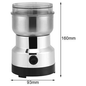 Nueva Licuadora Eléctrica de Acero Inoxidable para Cocina, Multifuncional, para Granos de Café, 4 Cuchillas, 300 ml, MINI, 150 W - Product Image 3