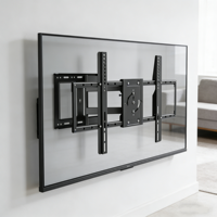 Support TV mural articulé robuste à rotation de 90 degrés, bras articulé, 32-60 pouces, support mural TV à mouvement complet réglable