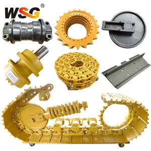 Mini Excavator Undercarriage Parts Idler Sprocket Steel Track Group Top Roller Rubber Track Bottom Roller FOR New Holland