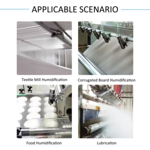 Boquilla Atomizadora de Aire <span class=keywords><strong>Antigoteo</strong></span> de Acero Inoxidable 304, Boquilla de Pulverización para Humidificación de Cartón Corrugado - Product Image 6