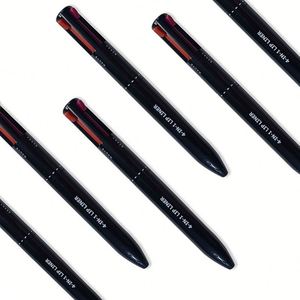 Lápiz Cosmético 4 en 1 con Logotipo Personalizado, Delineador de Labios de 4 Colores, Lápiz de Cejas de Alto Brillo, Lápiz de Maquillaje al por Mayor - Product Image 6