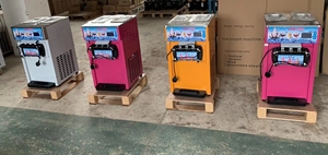 Hot bán <span class=keywords><strong>Ice</strong></span> <span class=keywords><strong>Cream</strong></span> cup Cone Máy chiết rót New mềm máy làm kem thép không gỉ tủ đông mềm Máy làm kem - Product Image 5