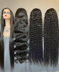 Parrucche Bionde 613 HD Full Lace in Capelli Umani Vergini Grezzi, Parrucca Frontale in Pizzo per Donne Nere, Parrucca Peruviana 360 con <span class=keywords><strong>Chiusura</strong></span> Frontale in Pizzo Senza Colla - Product Image 5