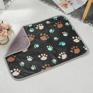 3er Pack wasserdichte warme Fleece-Haustier decken Wasch bare Kleintier käfig einlagen für Katzen Hamster Schweine Weiche Schlaf matte Pad Haustiere - Product Image 5