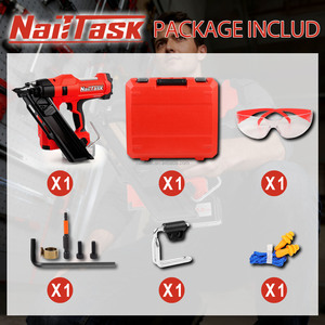 NailTask Professionnel DCFN110-3490 20V 34 °   Cloueuse sans fil à batterie lithium pour murs à ossature résidentiels - Product Image 6
