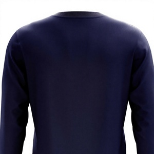 Whole Sale Premium Quality Top Grade Hot Selling Professional Design <b>Men</b> <b>T</b> <b>Shirt</b> 100% Cotton Fabric V Neck Maintain Sports <b>Long</b> - Product Image 5