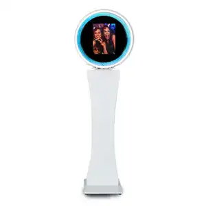 Open Air Touch Screen Party Ring Light Roaming Automat Ipad Photobooth Mirror Photo Booth