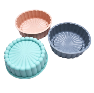 Moule à gâteau en silicone en forme de tournesol multifonctionnel <span class=keywords><strong>pour</strong></span> la pâtisserie DIY, <span class=keywords><strong>pour</strong></span> brownie, tarte, flan, pain, gâteau - Product Image 1