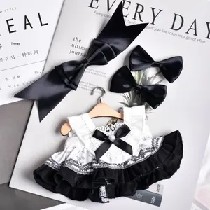 ชุดเสื้อผ้าตุ๊กตาผ้าฝ้ายนุ่ม Wakuku 20 ซม. บันนี่แรบบิท และ 18 ซม. เจลลี่แคท ลิตเติ้ลซีรีส์ สำหรับตุ๊กตาเด็กทารกแบบรีบอร์น ดีไซน์แฟชั่น - Product Image 6