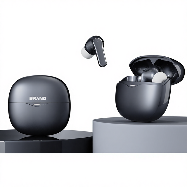 True Wireless Earbuds BT 5.4 Headphones with Deep Bass Stereo Earphones 100H Playtime Air Pro Touch Control In-Ear Pods