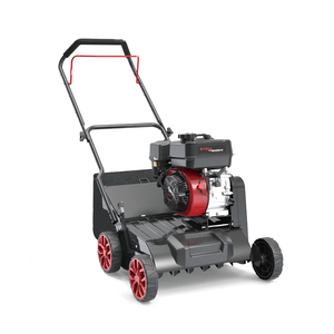 Machine à aérer le sol et <span class=keywords><strong>scarificateur</strong></span> d'herbe 2-en-1 Hantecn de qualité industrielle pour l'extérieur, avec bac de ramassage - Product Image 1