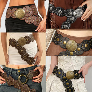 <span class=keywords><strong>Cintura</strong></span> di <span class=keywords><strong>alta</strong></span> qualità in vera pelle per donna in stile occidentale con sigillo in <span class=keywords><strong>vita</strong></span> retrò americano intagliato barocco Versatile personalizzato - Product Image 3