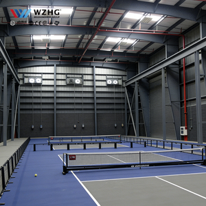 Pabellón de Tenis Prefabricado Estándar con Estructura de Acero en Forma de H, Insonorizado, para Proyectos Municipales - Product Image 1