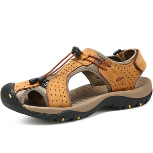 Zapatillas informales de exterior para hombre, sandalias de talla grande, transpirables, para senderismo y playa - Product Image 2