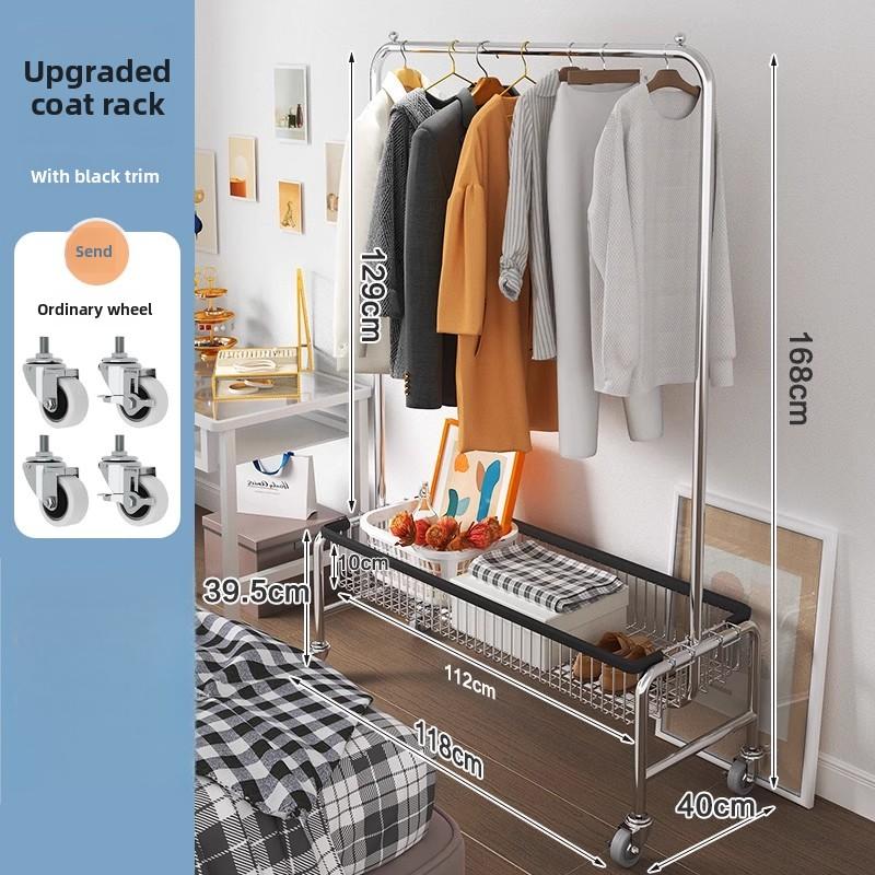 Appendiabiti da 118cm (bordo nero)