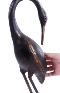 Escultura de cisne de bronce de jardín de fabricante indio para decoración de jardín de India - Product Image 5