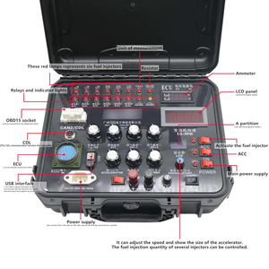 Jision เครื่องมือจำลองสัญญาณเซ็นเซอร์ทดสอบ ECU ECM เครื่องยนต์ดีเซลใหม่ล่าสุดอุปกรณ์จำลองสัญญาณสำหรับ Cummins Isuzu Hino เครื่องขุด C9 C7แมว ECU - Product Image 2