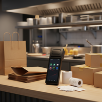 Terminal de paiement mobile Android 14, système de point de vente pour restaurants, systèmes de point de vente pour la vente au détail, petites entreprises