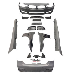 For 3 Series F30 F35 Facelift M3 Car Bumpers Side Skirt Fenders Grille Front Hood with Fog Lamp Body Kits Engine - Product Image 2