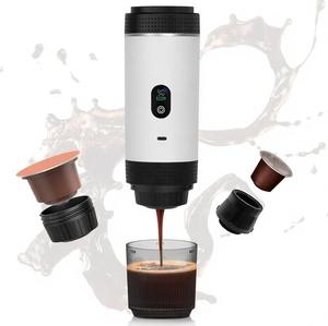 Nueva Cafetera Espresso Eléctrica Portátil, Funciona con Batería, Compatible con Cápsulas, Compacta para el Hogar, Auto, Viajes, Oficina y Camping - Product Image 1