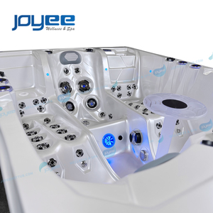 JOYEE Factory Balboa Bañera de hidromasaje Spa Whirlpool Outdoor para la familia 3 Personas Spa <span class=keywords><strong>Yacuzzi</strong></span> con música Bluetooth y funciones de cascada - Product Image 1