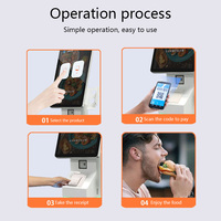 Offre Spéciale d'usine Kiosque de nourriture en libre-service de bureau de 21.5 pouces Kiosque de commande à écran tactile de kiosque de commande de restaurant
