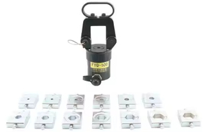 Outil de sertissage <span class=keywords><strong>hydraulique</strong></span> manuel robuste pour câbles de batterie et bornes de connexion – Kit de sertissage - Product Image 5