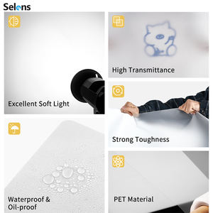 Selens-Lámina de filtro de gel <span class=keywords><strong>para</strong></span> iluminación de difusión, 1,2x18m, 47x708 pulgadas, rollo de papel difusor blanco <span class=keywords><strong>para</strong></span> fotografía de retrato de <span class=keywords><strong>estudio</strong></span> - Product Image 4