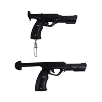 Accessoires de pêche sous-marine : Poignées d'outils avec gâchettes en acier inoxydable, accessoires de poignées de gâchettes métalliques