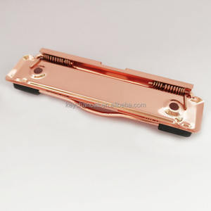 Fournitures de bureau logo personnalisé 100mm Rose Gold Board Clamp Metal Office File Clip Metal Clipboard Clip for File Folder Poster - Product Image 5