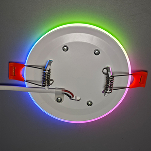 Trung Sơn 110V 220V lampara LED Đèn trần 3 + 3W 6 + 3W 12 + 4W thông minh Downlight Đèn 18 + 6W đôi màu LED bảng điều chỉnh - Product Image 3