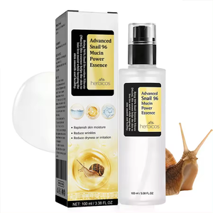 Sérum Visage et Cou Coréen Anti-Âge Vente en Gros OEM, 96% Mucus d'Escargot, Sérum Réparateur Éclaircissant, Acide Hyaluronique pour Peaux Sensibles - Product Image 3
